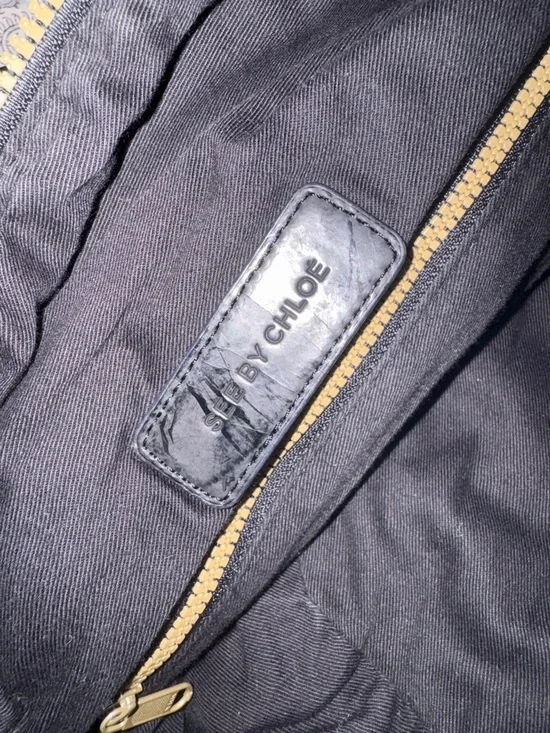 See by Chloé Joy Rider black puffy nylon tote bag - Picture 3 of 7